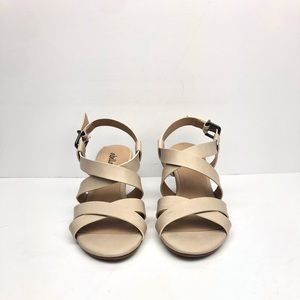 Abella Women’s WMNS Tan Heels New With Box Shoes